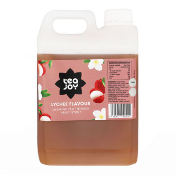 Picture of Tea Joy Lychee Flavour Jasmine Tea Infused Fruit Syrup (4x2.5kg)