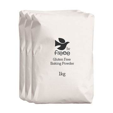 Picture of Freee by Doves Farm Gluten Free Baking Powder (3x1kg)