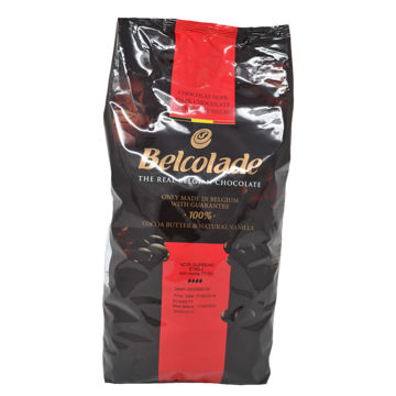 Picture of Belcolade Extra Bitter Dark Chocolate Drops (3x3kg)