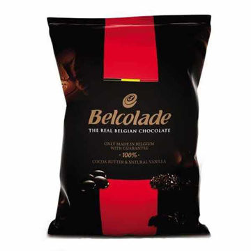 Picture of Belcolade Extra Bitter Dark Chocolate Drops (15kg)