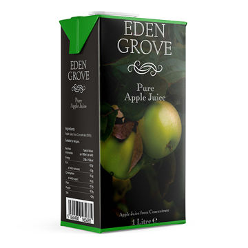 Picture of Eden Grove Pure Apple Juice (12x1L)