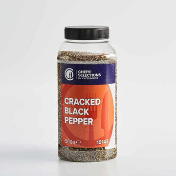 Picture of Chefs' Selections Cracked Black Pepper (6x500g)