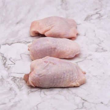 Picture of Chicken - Oyster Thighs, Skin On, Avg. 160-180g (Avg 1kg Pack)