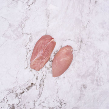 Picture of Chicken - Breast, Skinless, Portion, Avg. 70-80g, Each (Price per Kg)
