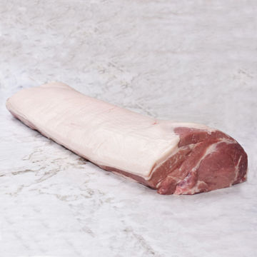 Picture of Pork - Loin, Whole, Flat, Boneless, Rind Off, Avg. 5-6kg (Avg 5.5kg Wt)