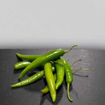 Picture of Pilgrim Fresh Produce Green Chillies (250g Wt)