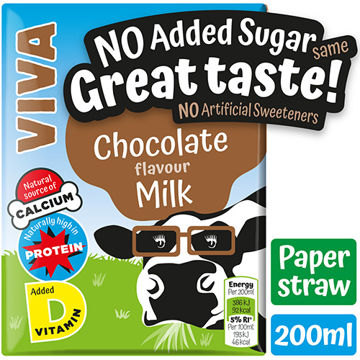 Picture of Viva Chocolate Milk Drink (27x200ml)