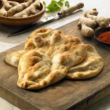 Picture of Baked Earth Large Plain Naan Bread (24x130g)
