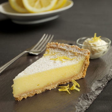 Picture of Aulds Delicious Desserts Lemon Panacotta Tart (12ptn)