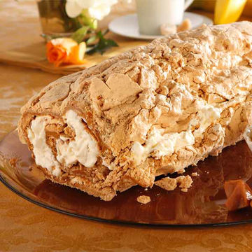 Picture of Menuserve Banoffee Meringue Roulade (2x10ptn)