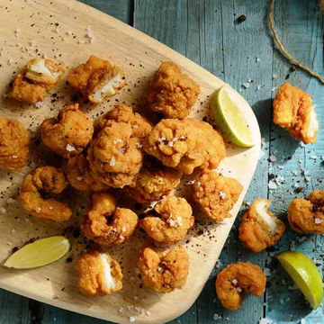Picture of Pacific West Seasoned Salt & Pepper Battered Squid Chunks (6x1kg)