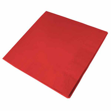 Picture of Swantex 40cm/3ply Red Napkins (10x100)