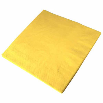 Picture of Swantex 40cm/3ply Yellow Napkins (10x100)