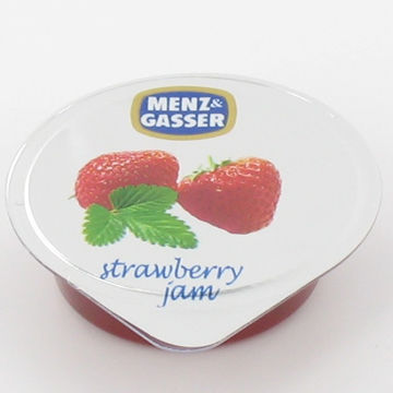 Picture of Menz & Gasser Strawberry Jam Portions (100x20g)