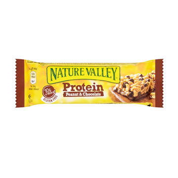 Picture of Nature Valley Protein Peanut & Chocolate Cereal Bar (12x40g)