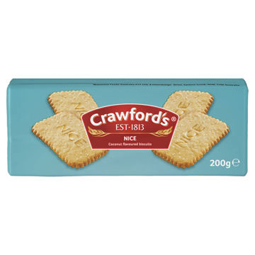 Picture of Crawford's NICE Biscuits (12x200g)
