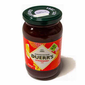 Picture of Duerr's No Bits Strawberry Jam (6x454g)