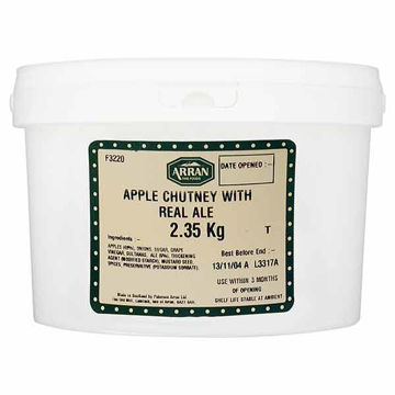Picture of Arran Fine Foods Apple Chutney with Real Ale (2.35kg)