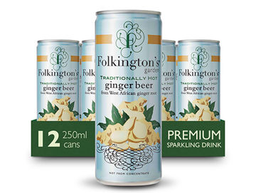 Picture of Folkington's Traditionally Hot Ginger Beer (12x250ml)