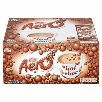 Picture of Nestle Aero Instant Hot Chocolate Sachets (40x24g)