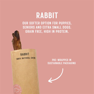 Picture of The Canine Menu Rabbit Dog Chews (25x28g)