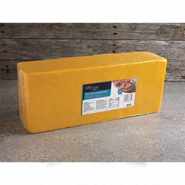 Picture of Chefs' Selections Mild Coloured Cheddar (4x5kg)
