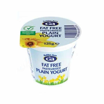 Picture of Golden Acre Plain Fat Free Yoghurts (20x125g)