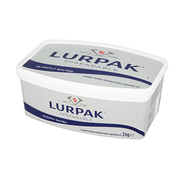 Picture of Lurpak Slightly Salted Spreadable Butter (4x2kg)