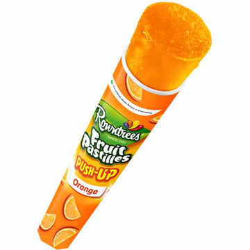 Picture of Rowntree's Fruit Pastilles Orange Push-Ups (24x100ml)