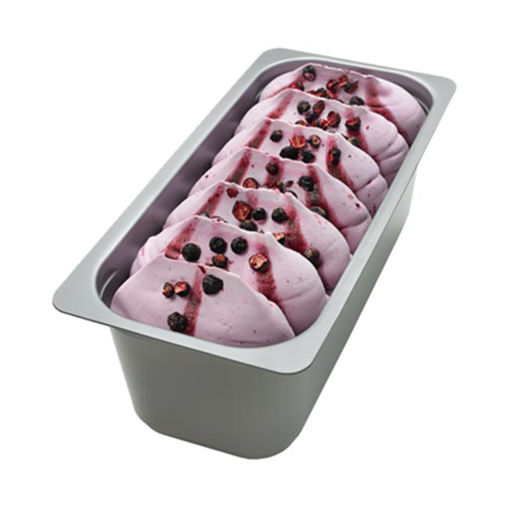 Picture of Kelly's of Cornwall Blackcurrant & Cream Ice Cream (4.5L)
