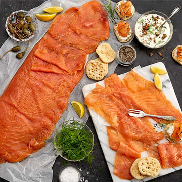 Picture of Severn & Wye Smoked Salmon D-Cut (12x1kg)