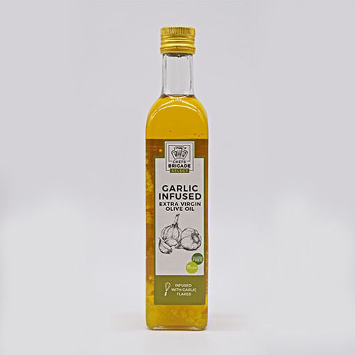 Picture of Chef's Brigade Garlic Infused Extra Virgin Olive Oil (6x500ml)