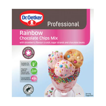 Picture of Dr. Oetker Rainbow Chocolate Chips Mix (6x850g)
