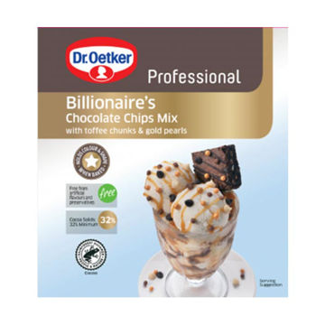 Picture of Dr. Oetker Billionaire Chocolate Chips Mix (6x750g)