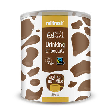 Picture of Milfresh Fairtrade Drinking Chocolate (2x2kg)