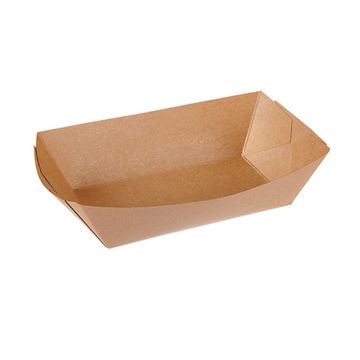 Picture of Celebration Ecocraft Brown Kraft Food Tray (500)