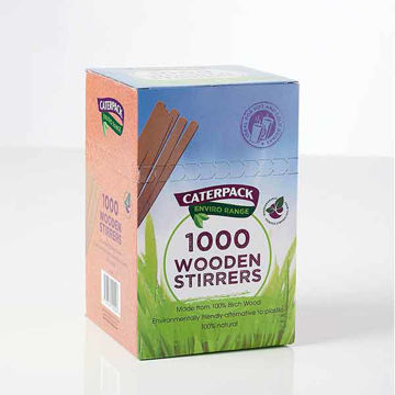 Picture of Enviroware Wooden Stirrers (10x1000)